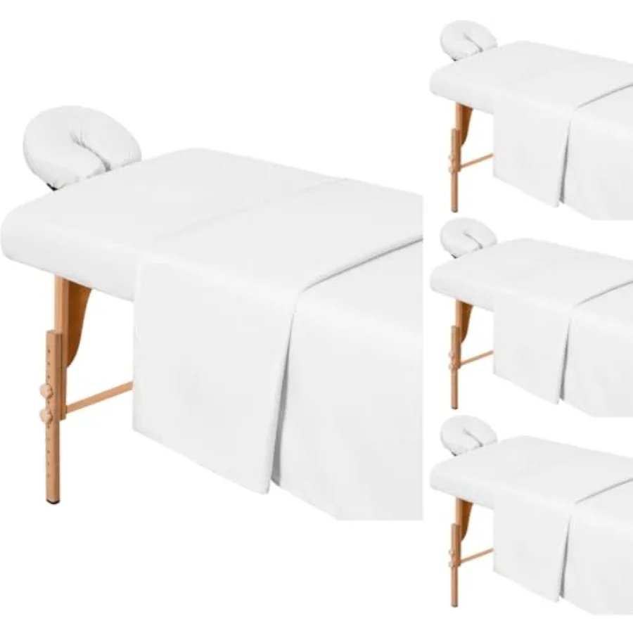 4 Sets Mas Table Sheets Sets, 3 Pcs Professional Microfiber Mas Bed Sheets, Soft, Light-Weight, Stain and Wrinkle Resistant, In
4 Sets Mas Table Sheets Sets, 3 Pcs Professional Microfiber Mas Bed Sheets, Soft, Light-Weight, Stain and Wrinkle Resistant, In