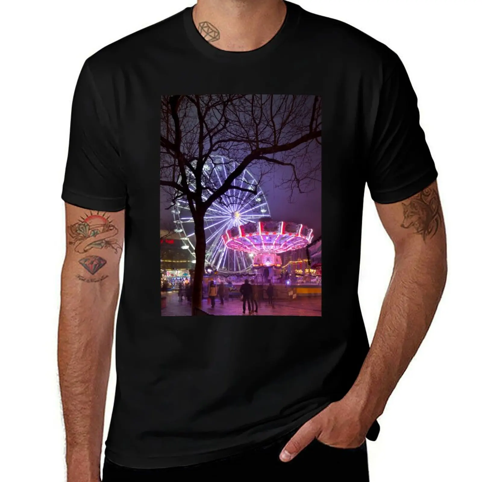 Winter funfair T-Shirt fashion shirts vintage quick-drying mens t shirts top quality
Winter funfair T-Shirt fashion shirts vintage quick-drying mens t shirts top quality