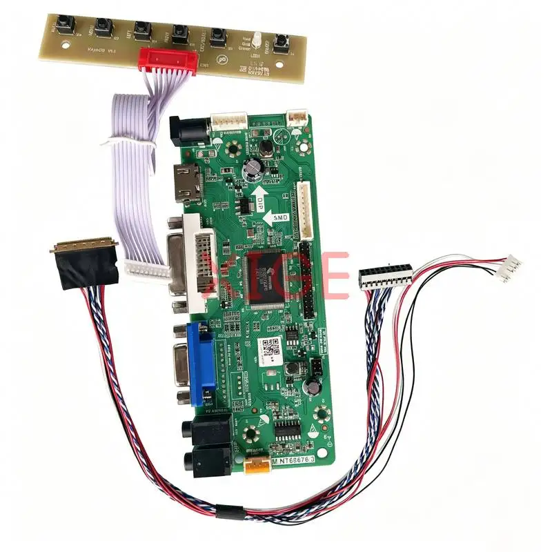 For N101LGE LTN101NT02 HT101WSB N101L6 Controller Drive Board Kit VGA DVI HDMI Laptop Monitor Panel 1024x600 1024*600 LVDS 40Pin
For N101LGE LTN101NT02 HT101WSB N101L6 Controller Drive Board Kit VGA DVI HDMI Laptop Monitor Panel 1024x600 1024*600 LVDS 40Pin