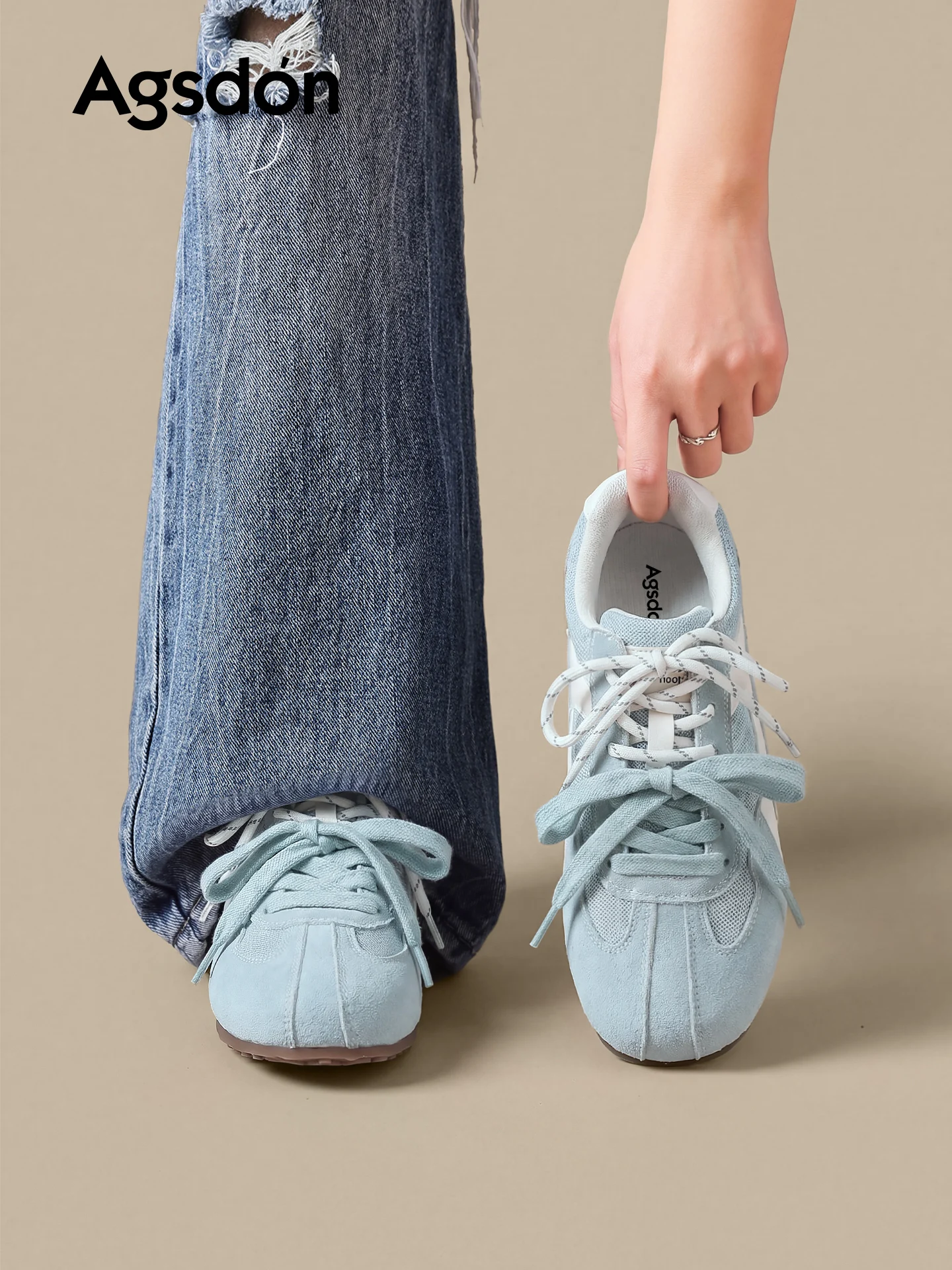 Blue Breathable Women's Ballet Flat Sports Board Shoes ZHANG YIFAN New 2026 Summer Casual Sneakers Comfortable Mesh Inner
Blue Breathable Women's Ballet Flat Sports Board Shoes ZHANG YIFAN New 2026 Summer Casual Sneakers Comfortable Mesh Inner
