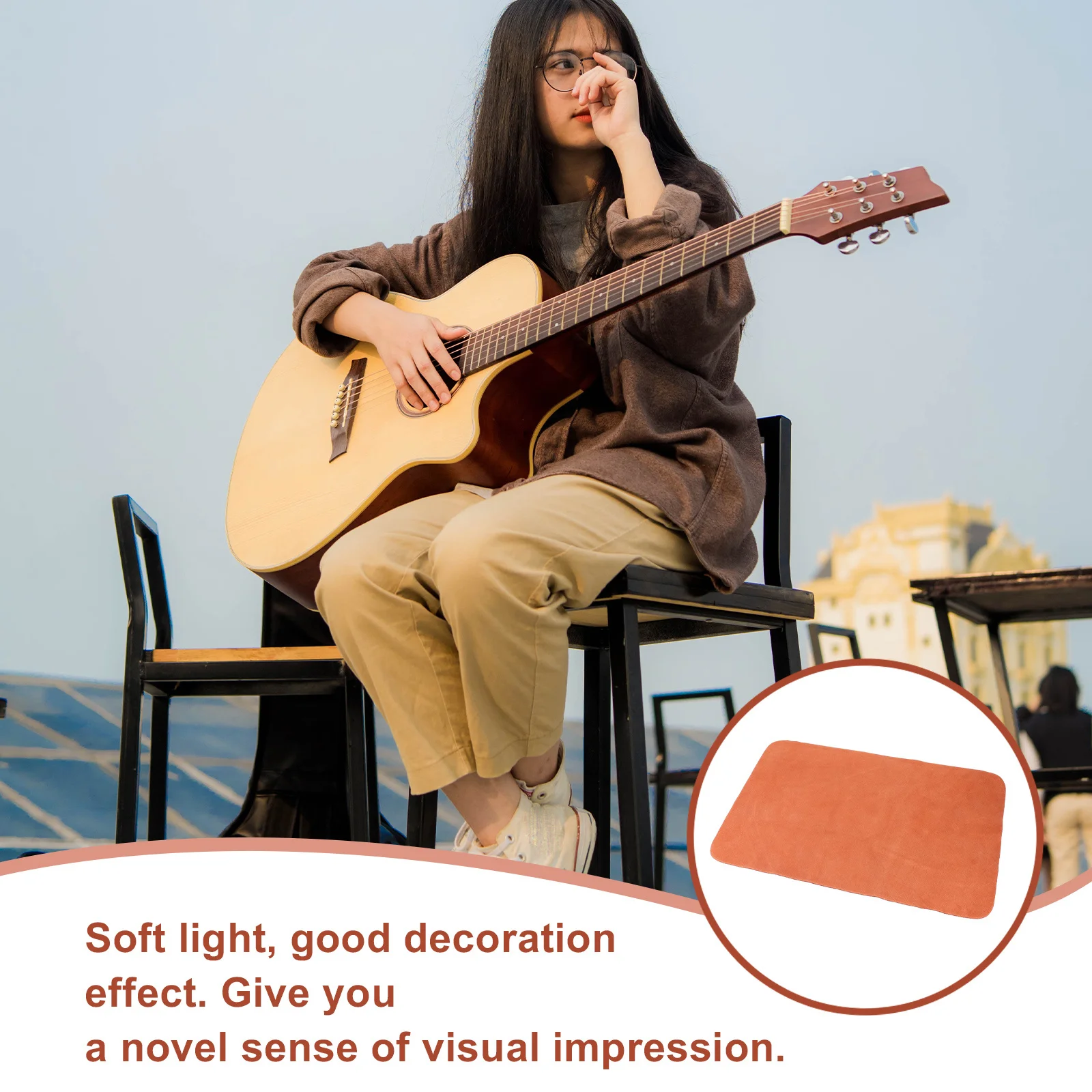 Cowhide Musical Instrument Anti-Slip Pad 25X40Cm For Erhu Guitar Luthier Tool Double-Sided Cushion Work Mat
Cowhide Musical Instrument Anti-Slip Pad 25X40Cm For Erhu Guitar Luthier Tool Double-Sided Cushion Work Mat