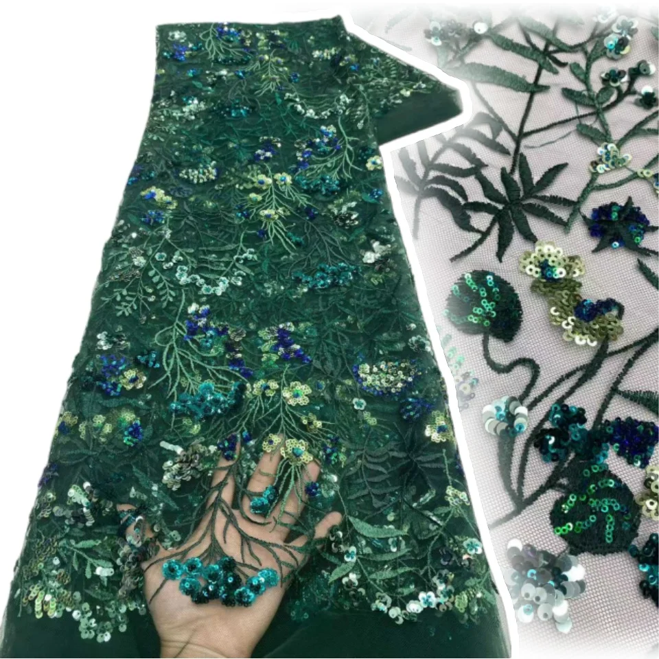 African Tulle Lace Fabric 2025 French Sequins Fabric Sewing Embroidery Lace Tulle Mesh Nigeria Dress 5 Yards Dress Sewing SZ1659
African Tulle Lace Fabric 2025 French Sequins Fabric Sewing Embroidery Lace Tulle Mesh Nigeria Dress 5 Yards Dress Sewing SZ1659