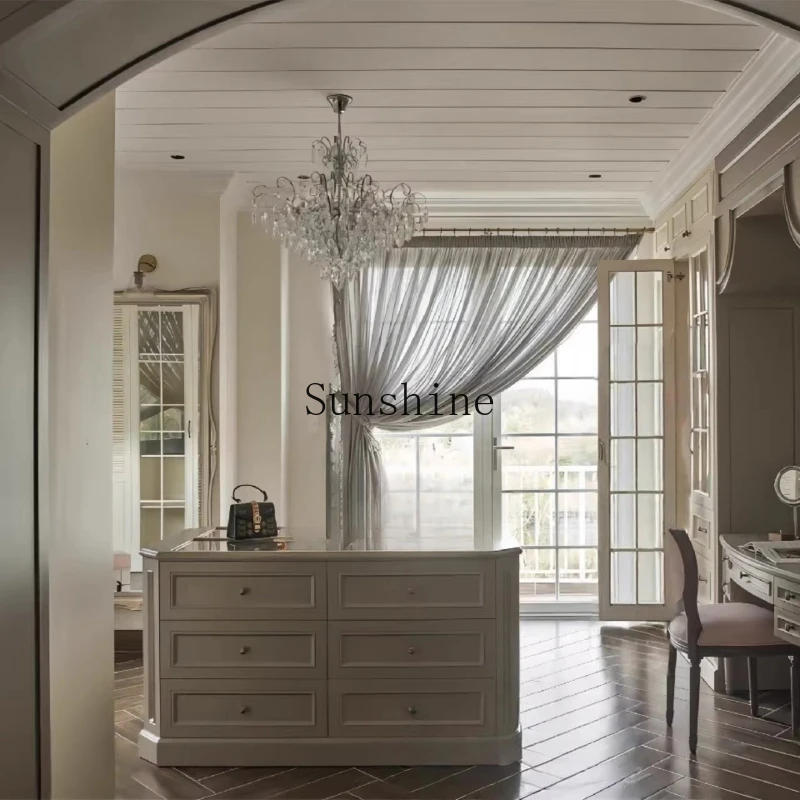 French cloakroom Nakajima storage solid wood jewelry cream style double-sided storage simple chest
French cloakroom Nakajima storage solid wood jewelry cream style double-sided storage simple chest