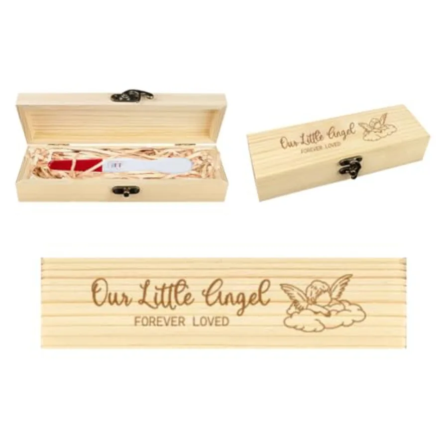 FREEBLOSS Pregnancy Annoucement Pregnancy Test Keepsake Box Baby Reveal to Husband Baby Reveal for Husband, "Our Little Angel"
FREEBLOSS Pregnancy Annoucement Pregnancy Test Keepsake Box Baby Reveal to Husband Baby Reveal for Husband, "Our Little Angel"