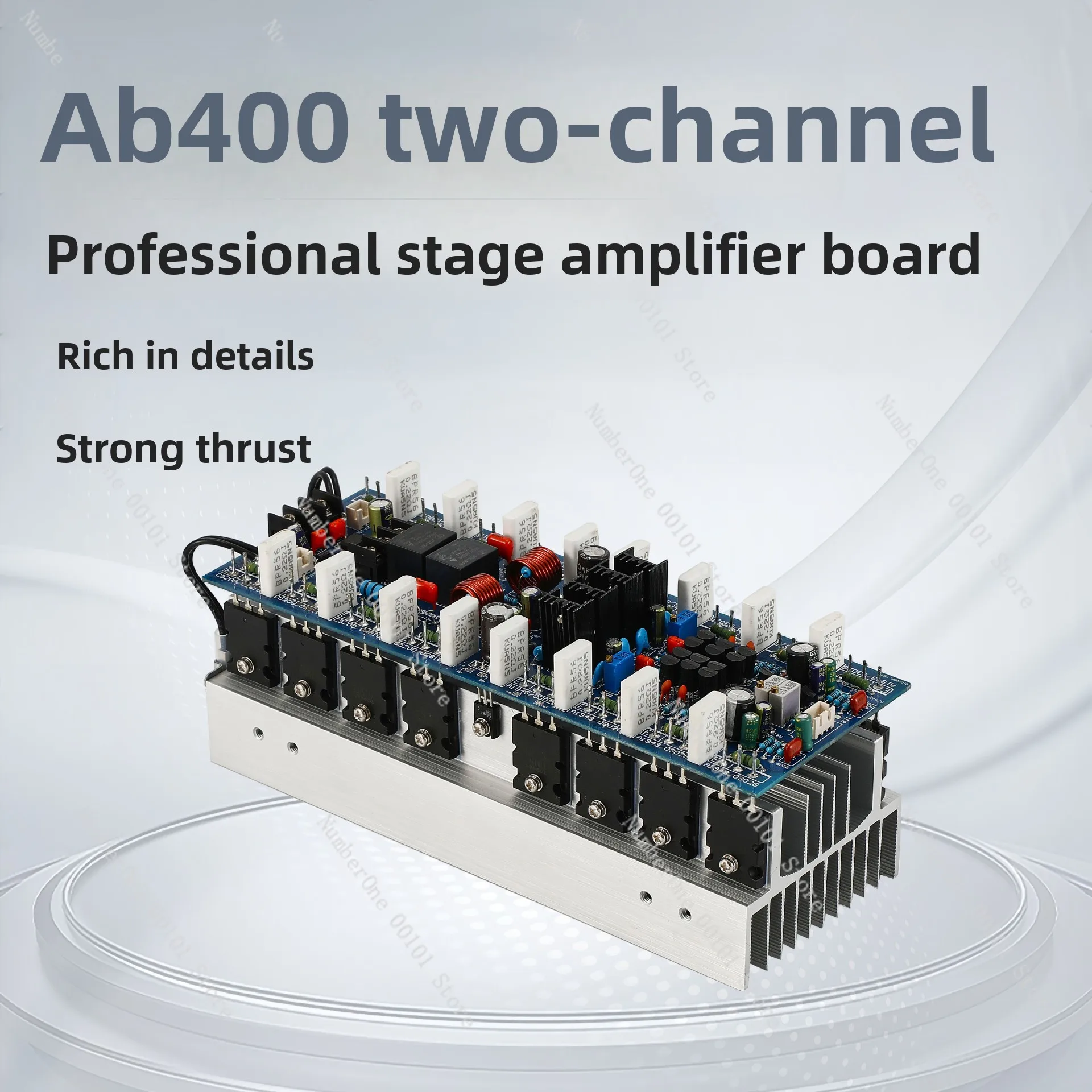 AB400 High-Power HIFI Dual-Channel Professional Stage Amplifier Board 400W+400W 5200 1943
AB400 High-Power HIFI Dual-Channel Professional Stage Amplifier Board 400W+400W 5200 1943