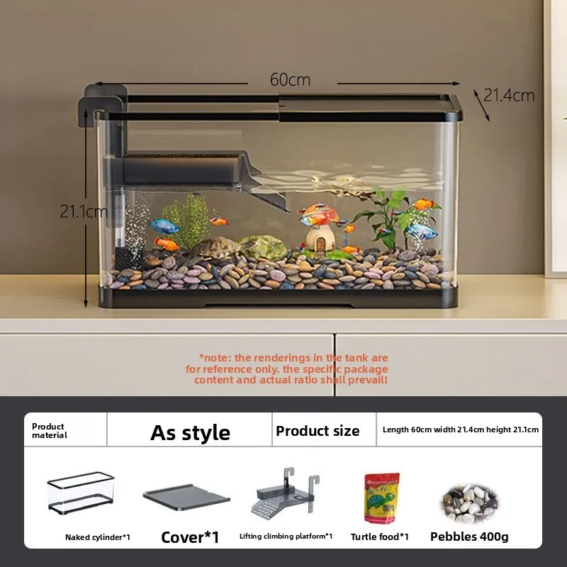 Aquarium Turtle Tank Platform Plastic Aquatic Terrestrial Habitat With Lid Adjustable Basking Dock for Turtles Fish Reptiles
Aquarium Turtle Tank Platform Plastic Aquatic Terrestrial Habitat With Lid Adjustable Basking Dock for Turtles Fish Reptiles