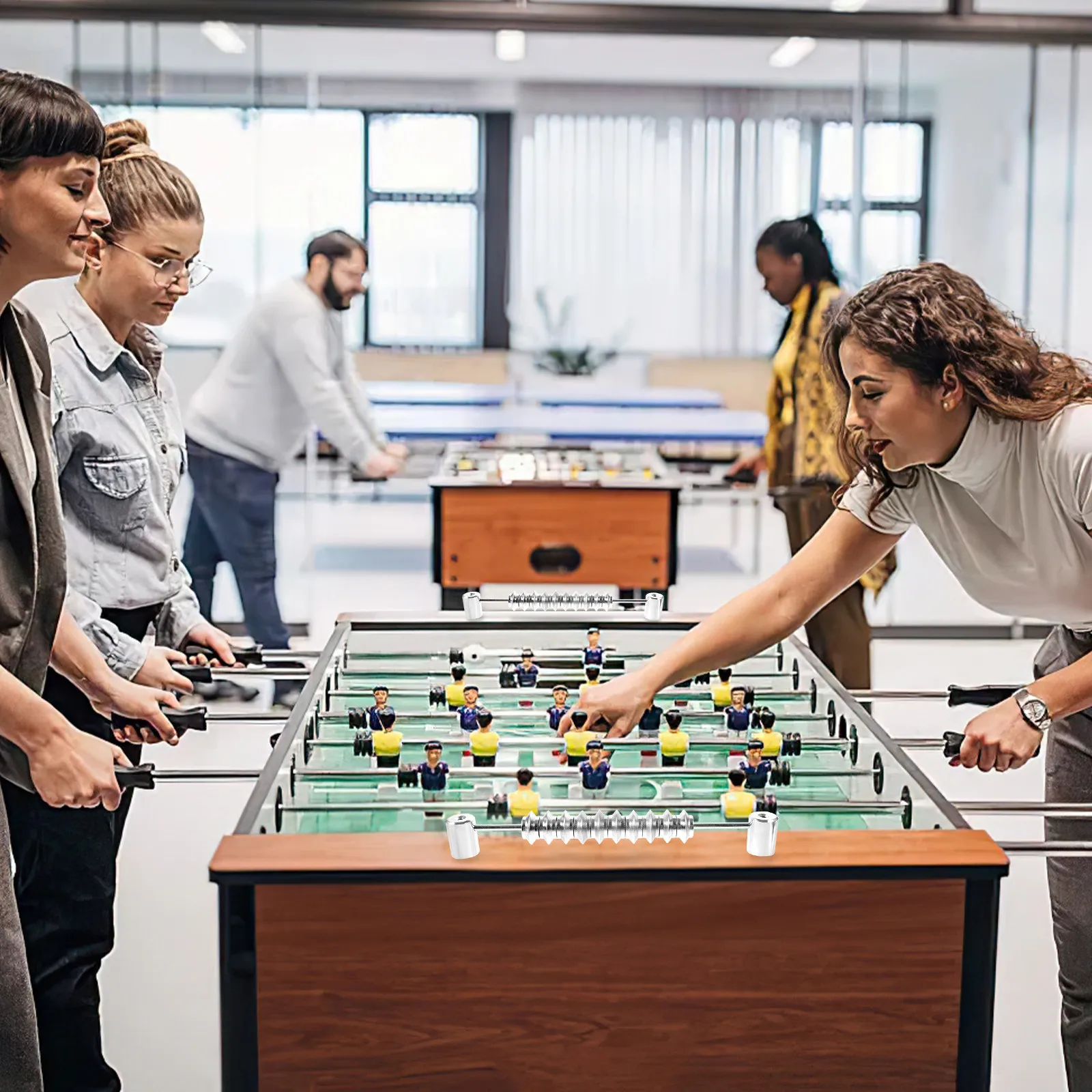 2Pcs Table Soccer Football Score Counters Sturdy Foosball Score Keepers Multipurpose Table Football Supplies Scorekeepers
2Pcs Table Soccer Football Score Counters Sturdy Foosball Score Keepers Multipurpose Table Football Supplies Scorekeepers