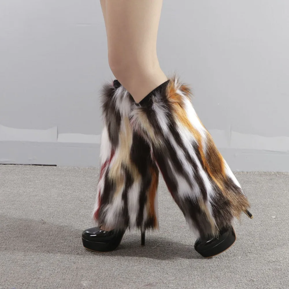Fashion Faux Fur Furry Leg Warmers Y2K Sweet Plush Boots Cover Leggings Sleeve Luxury Long Tube Stockings Spicy Girls
Fashion Faux Fur Furry Leg Warmers Y2K Sweet Plush Boots Cover Leggings Sleeve Luxury Long Tube Stockings Spicy Girls