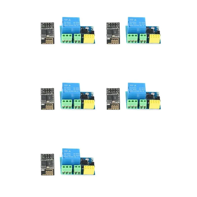 【CYBER MONDAY】5X ESP-01S Relay Module WIFI Smart Socket Wireless WIFI Module ESP-01S
【CYBER MONDAY】5X ESP-01S Relay Module WIFI Smart Socket Wireless WIFI Module ESP-01S