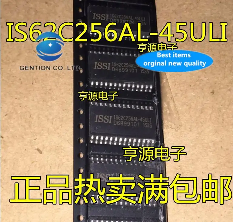10pcs 100% orginal new in stock memory IS62C256AL IS62C256AL-45ULI SMD SOP28 can
10pcs 100% orginal new in stock memory IS62C256AL IS62C256AL-45ULI SMD SOP28 can
