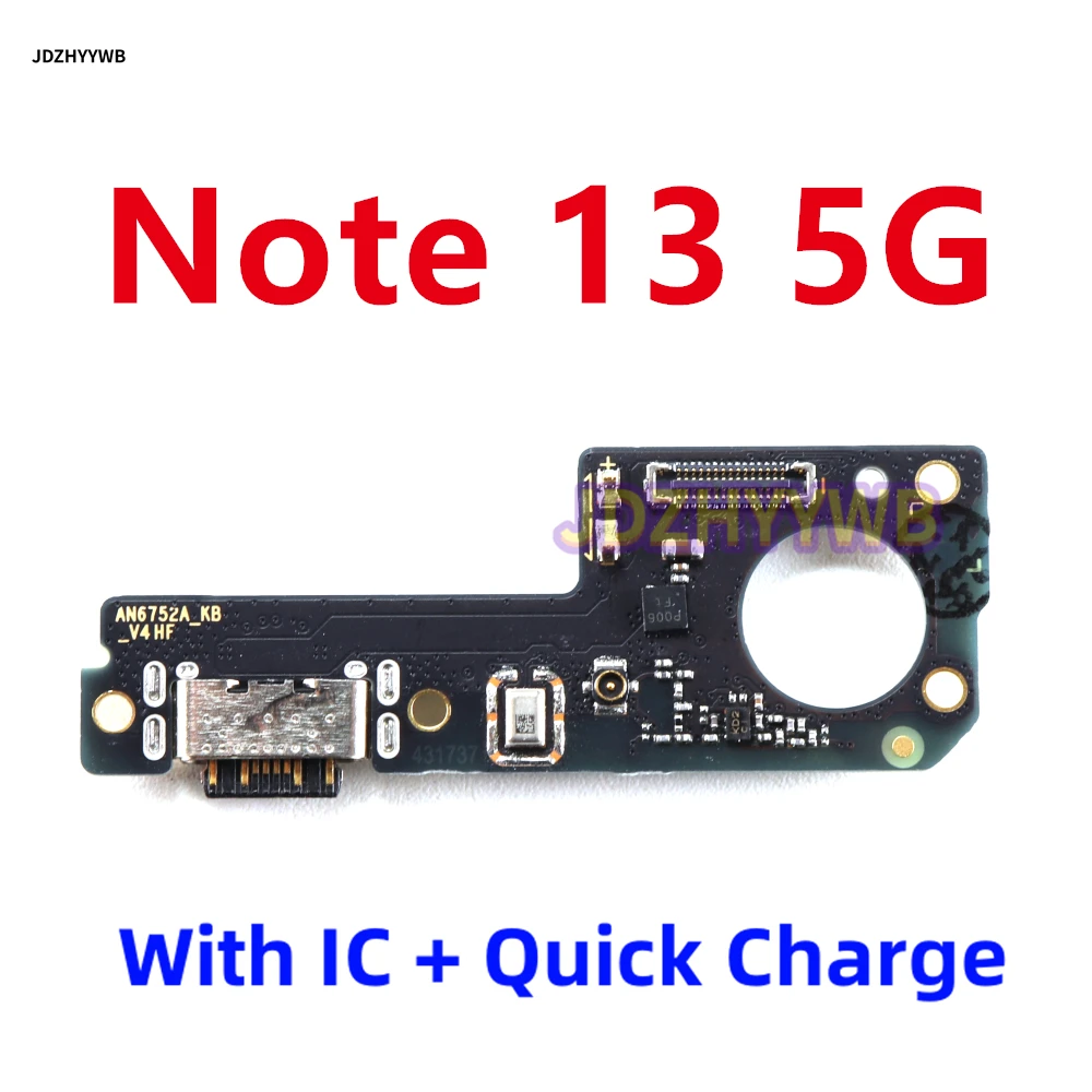 USB-порт для зарядки, док-станция, разъем для зарядного устройства, основная плата микрофона, материнская плата, гибкий кабель для Xiaomi Redmi Note 13 5G
USB-порт для зарядки, док-станция, разъем для зарядного устройства, основная плата микрофона, материнская плата, гибкий кабель для Xiaomi Redmi Note 13 5G