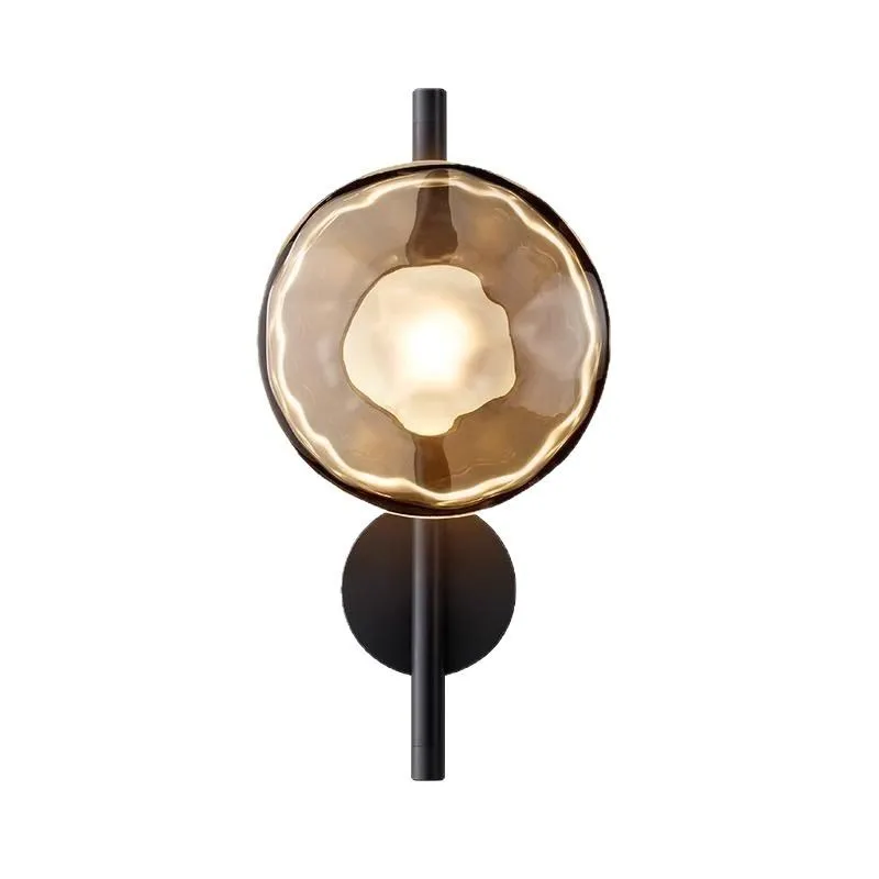 Postmodern minimalist glass wall lamp, bedroom, creative living room background wall wall lamp
Postmodern minimalist glass wall lamp, bedroom, creative living room background wall wall lamp