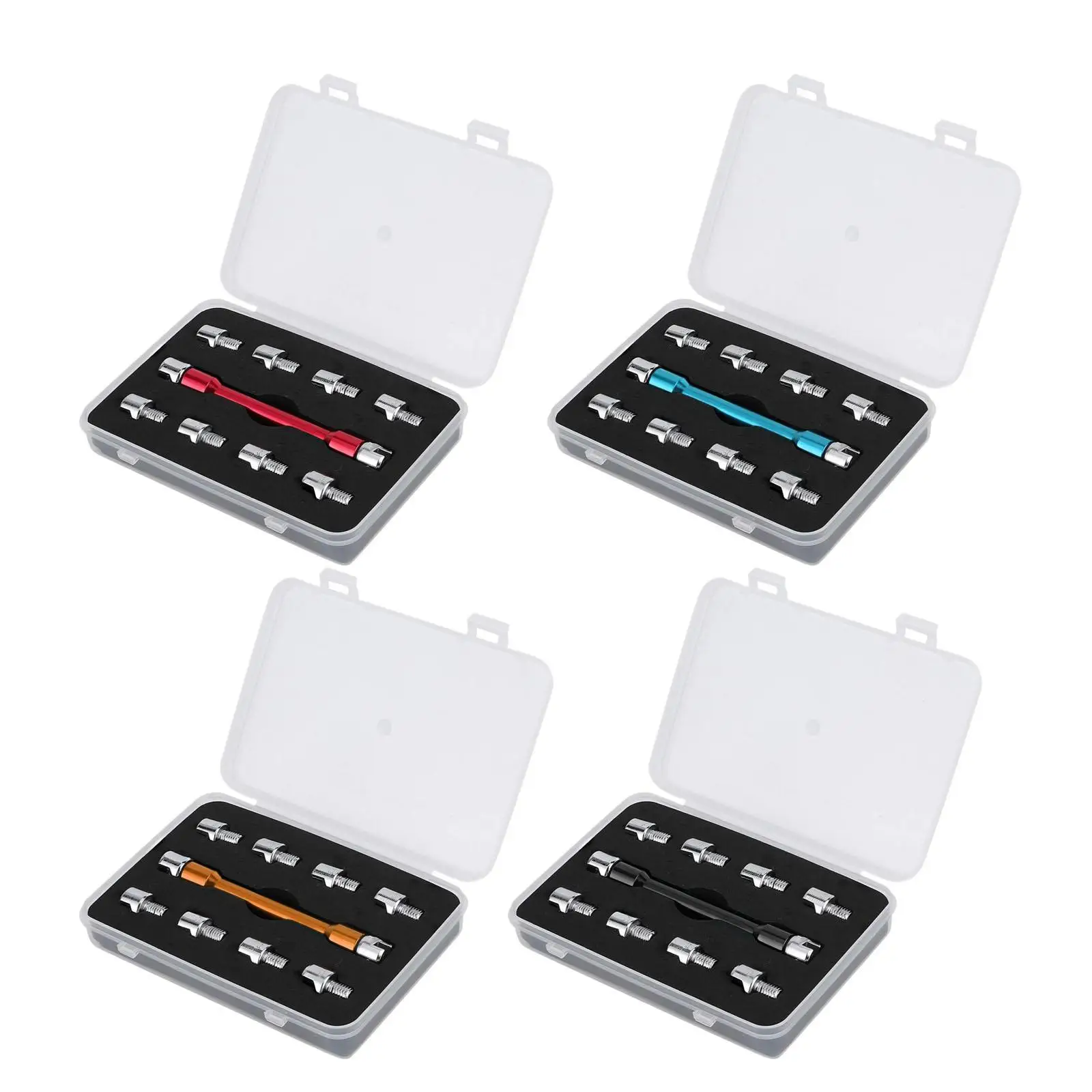 Portable Motorcycle Spoke Wrench 5.0-6.8mm Repair Kit Aluminum Iron Accessory for Scooter Wheel Adjustment
Portable Motorcycle Spoke Wrench 5.0-6.8mm Repair Kit Aluminum Iron Accessory for Scooter Wheel Adjustment