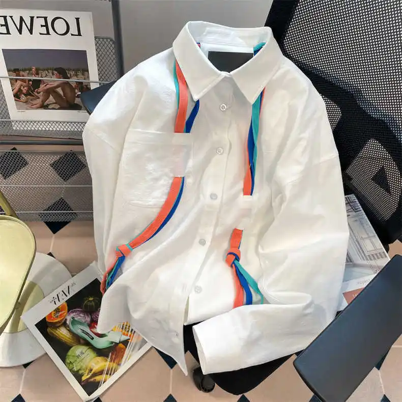 2024 Korean Long Sleeve Solid Color Shirts for Men Loose Business Casual Office Blouses Male Clothing Large Size Tops P81
2024 Korean Long Sleeve Solid Color Shirts for Men Loose Business Casual Office Blouses Male Clothing Large Size Tops P81