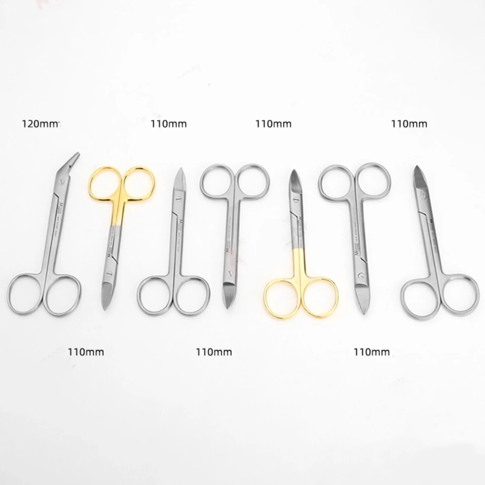 Dental Tools Golden Crown Scissors Straight Elbows Filigree Wire Metal Crown Sheets Scissors Toothed Orthodontic Instruments
Dental Tools Golden Crown Scissors Straight Elbows Filigree Wire Metal Crown Sheets Scissors Toothed Orthodontic Instruments