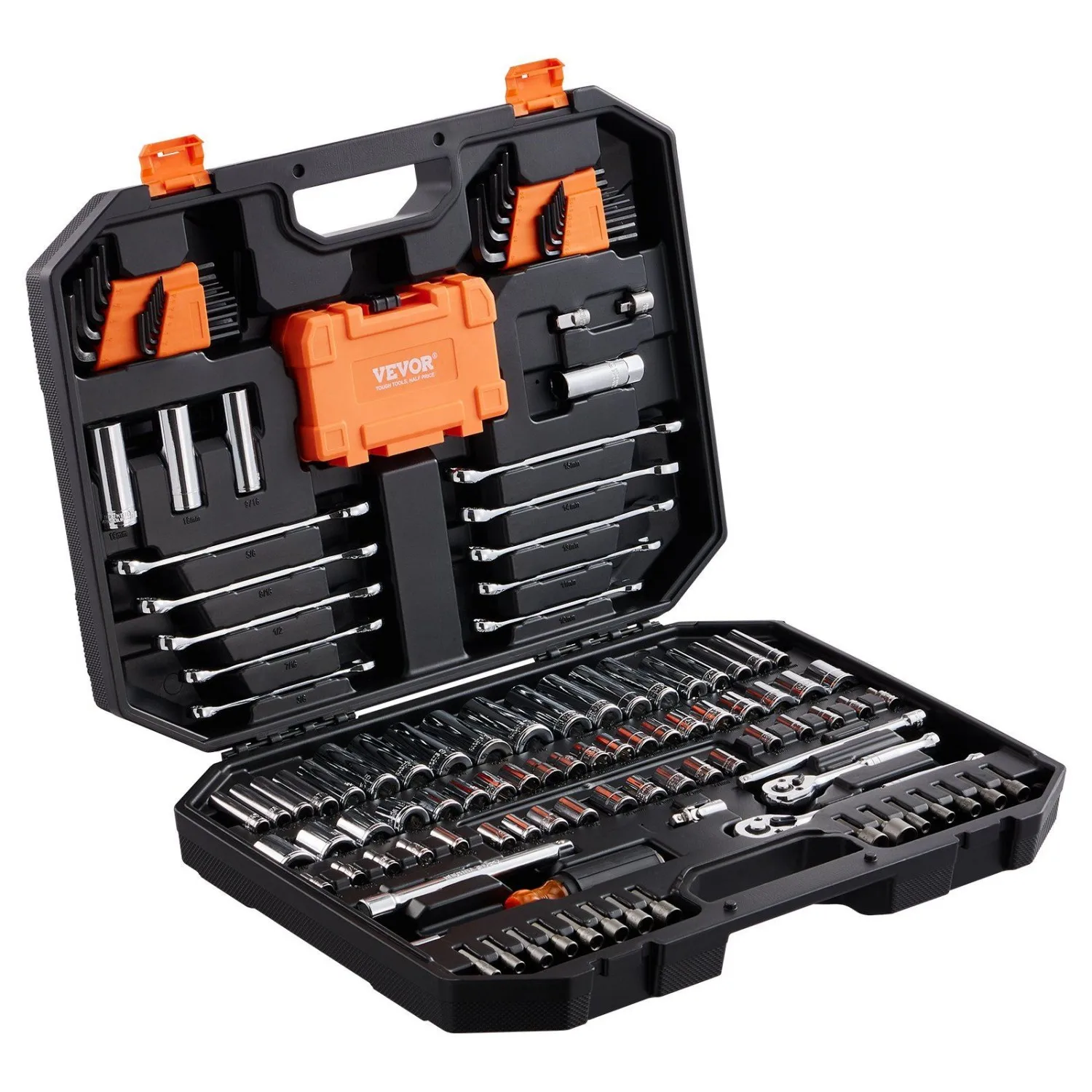 Mechanics Tool Set and Socket Set, 1/4