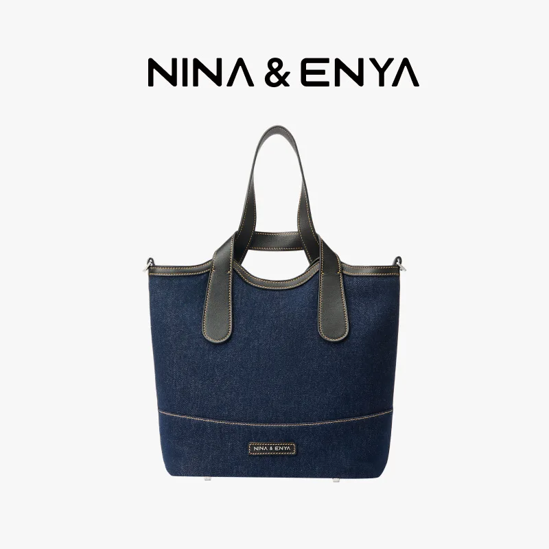 NINA ENYA Denim Hanging Basket Canvas Tote Bag Single Shoulder Crossbody Shopping Bag Bucket Bag
NINA ENYA Denim Hanging Basket Canvas Tote Bag Single Shoulder Crossbody Shopping Bag Bucket Bag
