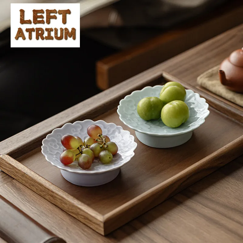 Handmade Fruit Plate Ceramic Plates High Feet Cute Aesthetic Tableware Cake Dishes Pretty Dish Snacks Trays Food Porcelain Snack
Handmade Fruit Plate Ceramic Plates High Feet Cute Aesthetic Tableware Cake Dishes Pretty Dish Snacks Trays Food Porcelain Snack