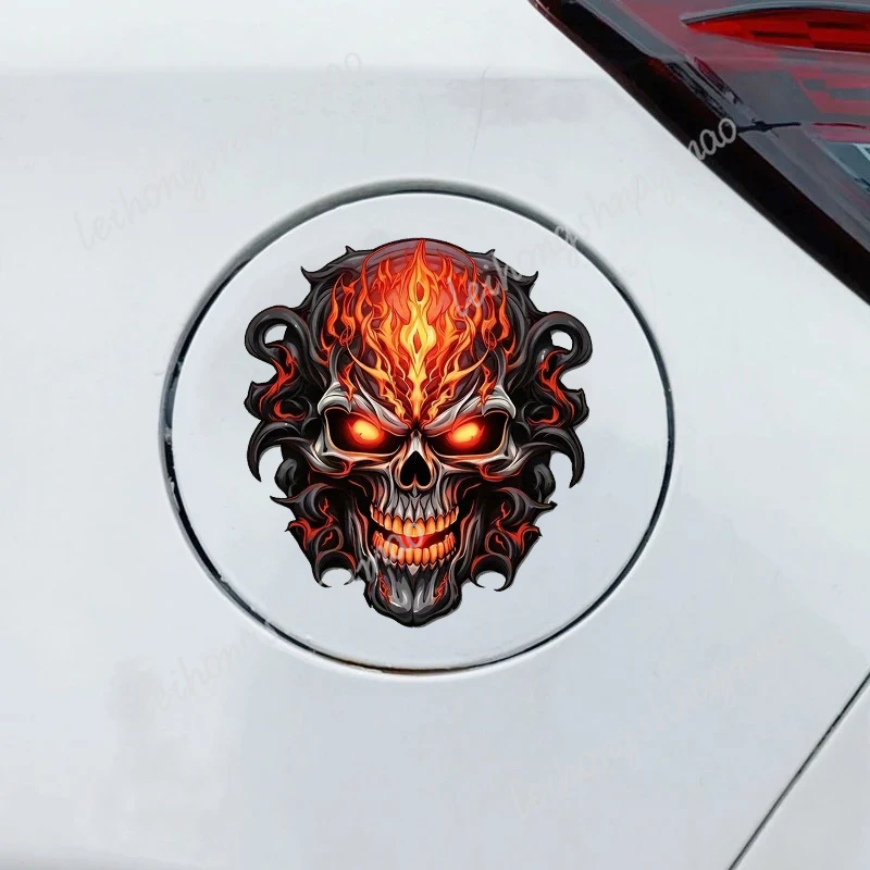 Interesting Flame Skull Pattern Car Stickers for Windshield Laptop Fuel Tank Cover Motorcycle Decoration Vinyl Stickers
Interesting Flame Skull Pattern Car Stickers for Windshield Laptop Fuel Tank Cover Motorcycle Decoration Vinyl Stickers