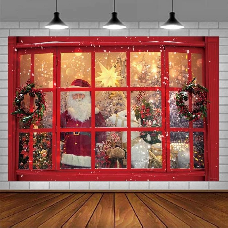 Christmas Store Santa Claus Photography Backdrop Xmas Wall Decoration Winter Gifts Background Banner Poster Photo Booth Props
Christmas Store Santa Claus Photography Backdrop Xmas Wall Decoration Winter Gifts Background Banner Poster Photo Booth Props
