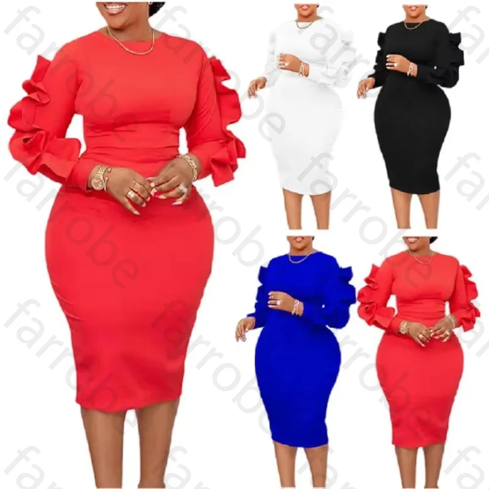 O-Neck Ruffle Long Sleeves Evening Dresses Elegant Celebrity Dress Exquisite High Quality Prom Party Gowns for Women Customized
O-Neck Ruffle Long Sleeves Evening Dresses Elegant Celebrity Dress Exquisite High Quality Prom Party Gowns for Women Customized