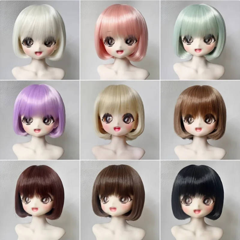 Парики для кукол BJD, высокотемпературные короткие волосы для 1/3 1/4 MSD MDD TF DD, аксессуары для волос, стрижка Боб
Парики для кукол BJD, высокотемпературные короткие волосы для 1/3 1/4 MSD MDD TF DD, аксессуары для волос, стрижка Боб