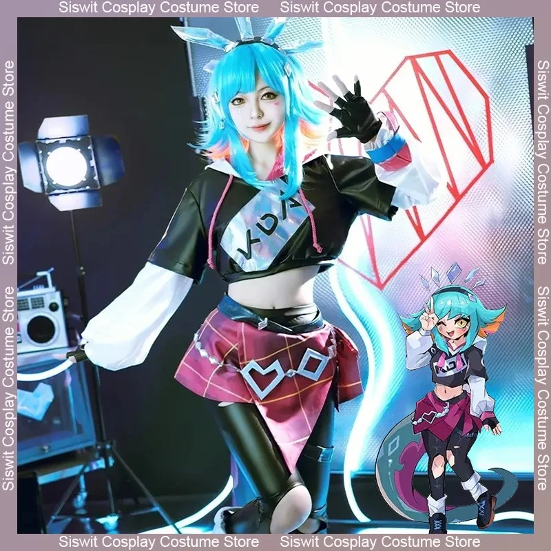 Game LOL KDA Neeko Cosplay Costumes Women Girls Super Fan Neeko Costume Halloween Party Suits Anime Carnival Clothes Full Set
Game LOL KDA Neeko Cosplay Costumes Women Girls Super Fan Neeko Costume Halloween Party Suits Anime Carnival Clothes Full Set