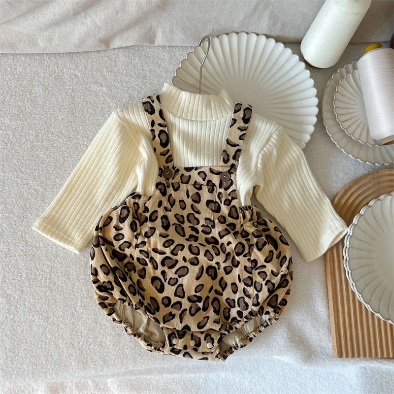 2023 Autumn Baby Clothing Set Toddler Girls Baby Suits Brief Blouse and Leopard Print Bodysuit 2 Pcs Toddler Outfit
2023 Autumn Baby Clothing Set Toddler Girls Baby Suits Brief Blouse and Leopard Print Bodysuit 2 Pcs Toddler Outfit