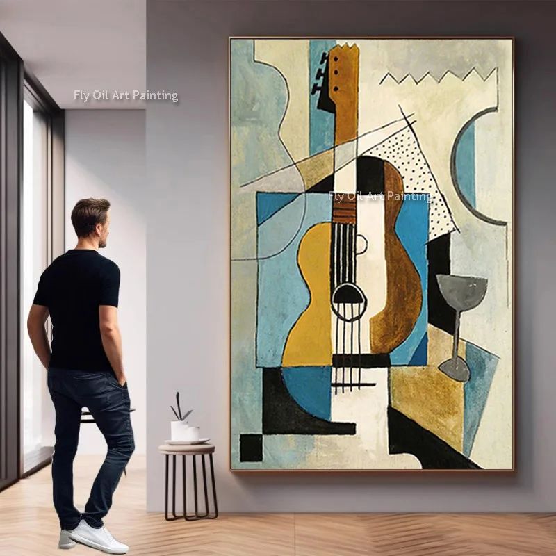 Famous Hand Painted Oil Painting Abstract Portrait Lady Picasso Wall Art Picture Handmade Home Wall Decor Poster Unique Gift
Famous Hand Painted Oil Painting Abstract Portrait Lady Picasso Wall Art Picture Handmade Home Wall Decor Poster Unique Gift