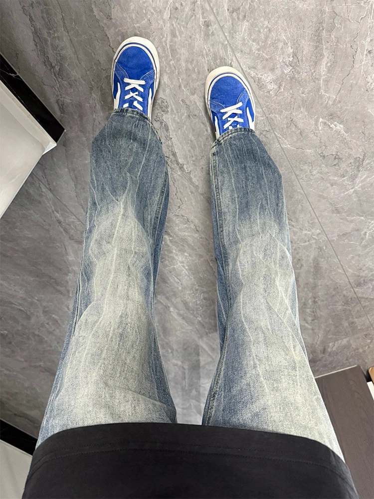 Cleanfit High Waist Straight Leg Men's Jeans Thunder Pattern Slimming American Vibe Flared Pants Youthful Trend Denim Jeans
Cleanfit High Waist Straight Leg Men's Jeans Thunder Pattern Slimming American Vibe Flared Pants Youthful Trend Denim Jeans