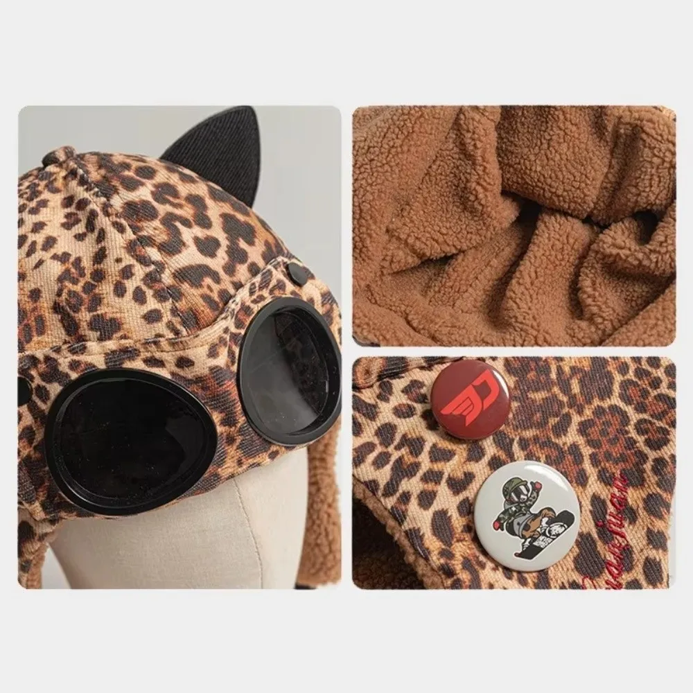 Милая шапка-пилот на флисовой подкладке, теплая утолщенная лыжная защитная шапка для ушей, регулируемая шапка с кошачьими ушками, зимняя уличная модная одежда
Милая шапка-пилот на флисовой подкладке, теплая утолщенная лыжная защитная шапка для ушей, регулируемая шапка с кошачьими ушками, зимняя уличная модная одежда