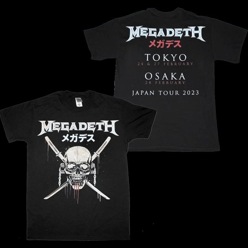 Американская мужская футболка Megadeth Japan Tour, новая летняя винтажная модная мужская и женская уличная одежда
Американская мужская футболка Megadeth Japan Tour, новая летняя винтажная модная мужская и женская уличная одежда