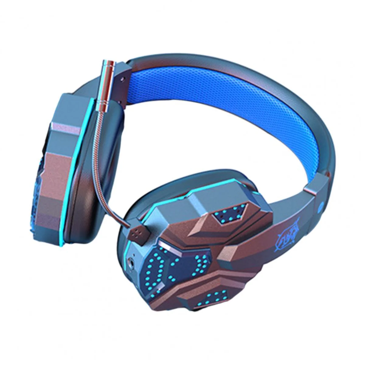 Беспроводная гарнитура Игровая гарнитура Объемный звук RGB Игровые наушники с микрофоном для ПК Switch Gamer Черный Синий
Беспроводная гарнитура Игровая гарнитура Объемный звук RGB Игровые наушники с микрофоном для ПК Switch Gamer Черный Синий