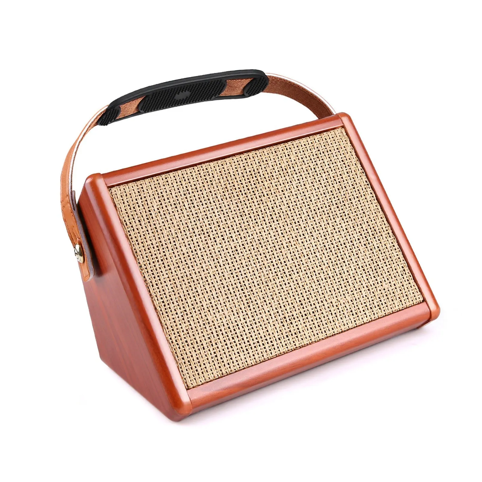 AC-15 15W Portable Acoustic Guitar Amplifier Amp BT Speaker with Microphone Input Supports Volume Bass Treble Control Reverb Eff
AC-15 15W Portable Acoustic Guitar Amplifier Amp BT Speaker with Microphone Input Supports Volume Bass Treble Control Reverb Eff