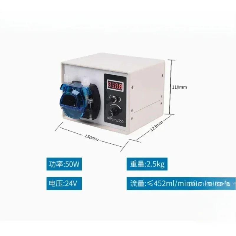 DIP Intelligent High Flow ST 24V Power Off Memory Peristaltic Pump With Silicone Tube For Liquid Dispenser Food Industry
DIP Intelligent High Flow ST 24V Power Off Memory Peristaltic Pump With Silicone Tube For Liquid Dispenser Food Industry
