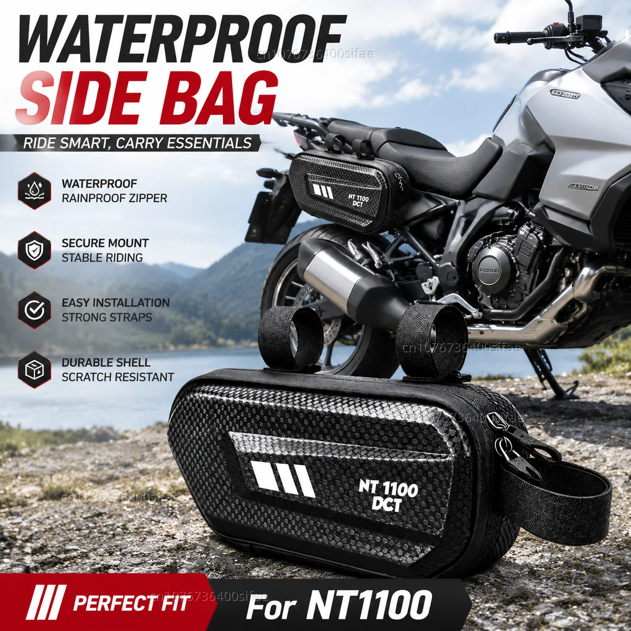 Motorcycle Side Bag Personalized Logo Waterproof Hard Shell Saddlebag For For NT1100 2022-2024 NT 1100 NT700V 2009-2016 NT 1100
Motorcycle Side Bag Personalized Logo Waterproof Hard Shell Saddlebag For For NT1100 2022-2024 NT 1100 NT700V 2009-2016 NT 1100