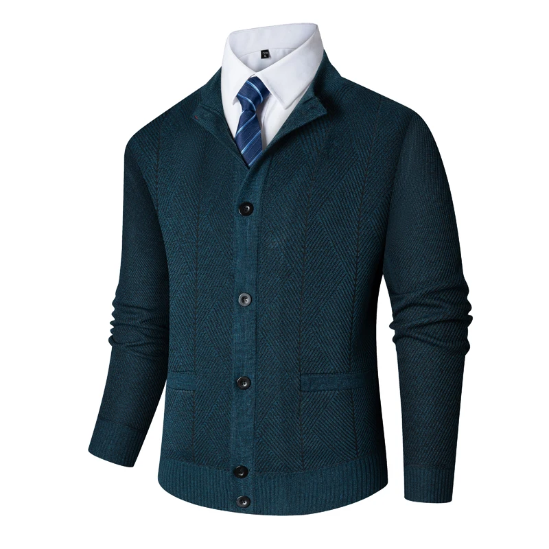 Men's Autumn Winter Clothes Button Knit Cardigans Men's Casual Cardigan Sweater Mens Knitting Sweaters Outwear New Plush Top 
Men's Autumn Winter Clothes Button Knit Cardigans Men's Casual Cardigan Sweater Mens Knitting Sweaters Outwear New Plush Top