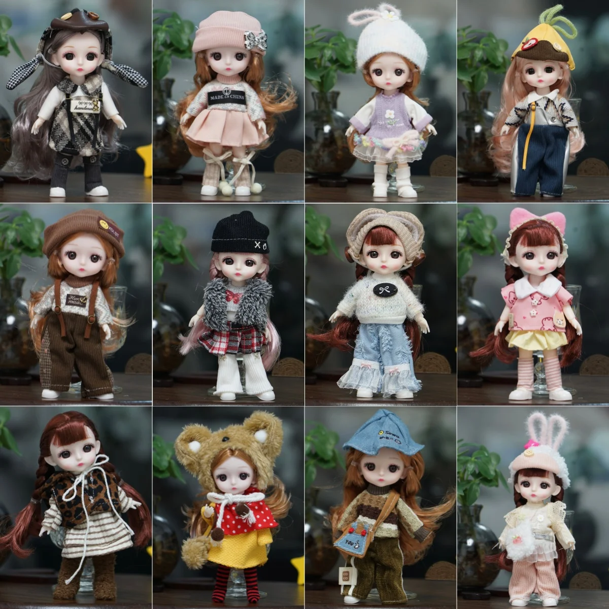 16cm BJD Doll with Clothes Shoes Cute Fashion Dress Up Dolls for Girls Birthday Gift
16cm BJD Doll with Clothes Shoes Cute Fashion Dress Up Dolls for Girls Birthday Gift