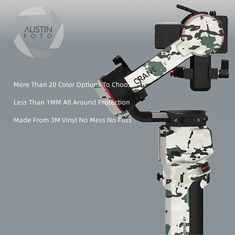 CRANE-M3 Decal Skin For ZHIYUN CRANE-M3 Camera Skin Decal Protector Anti-scratch Coat Wrap Cover Sticker
CRANE-M3 Decal Skin For ZHIYUN CRANE-M3 Camera Skin Decal Protector Anti-scratch Coat Wrap Cover Sticker