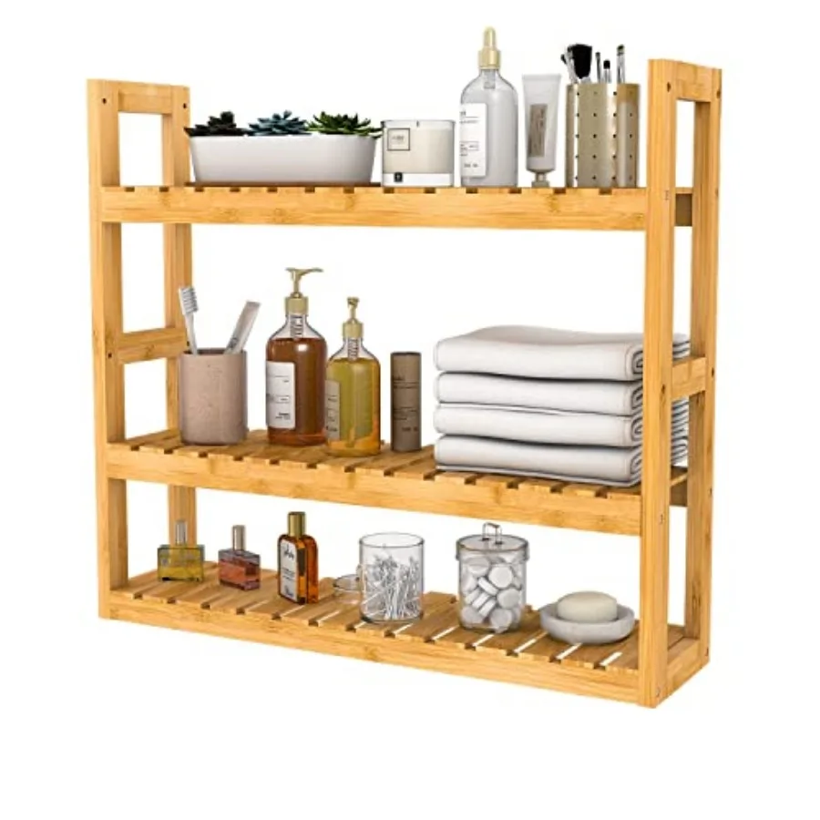 Bathroom Shelf 3-Tier Wall Mount Storage Rack Multifunctional Adjustable Layer Free Standing Over Toilet Utility Shelves Living
Bathroom Shelf 3-Tier Wall Mount Storage Rack Multifunctional Adjustable Layer Free Standing Over Toilet Utility Shelves Living