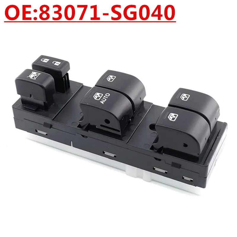 OE:83071-SG040 Auto Accessories Left Front Glass Lifter Switch Power Window Control Switch For 2014-2016 Subaru
OE:83071-SG040 Auto Accessories Left Front Glass Lifter Switch Power Window Control Switch For 2014-2016 Subaru
