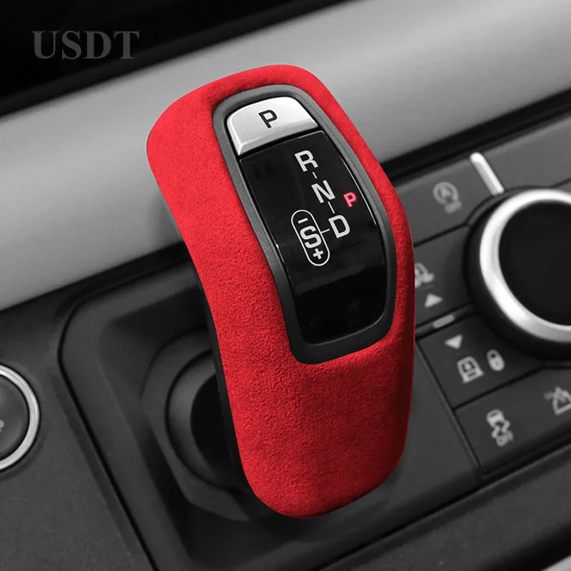 for Land Rover Defender 110 2023 2022 2021 2024 Leather Car Gear Shift Knob Cover Suede Gears Cap Protective Mat
for Land Rover Defender 110 2023 2022 2021 2024 Leather Car Gear Shift Knob Cover Suede Gears Cap Protective Mat