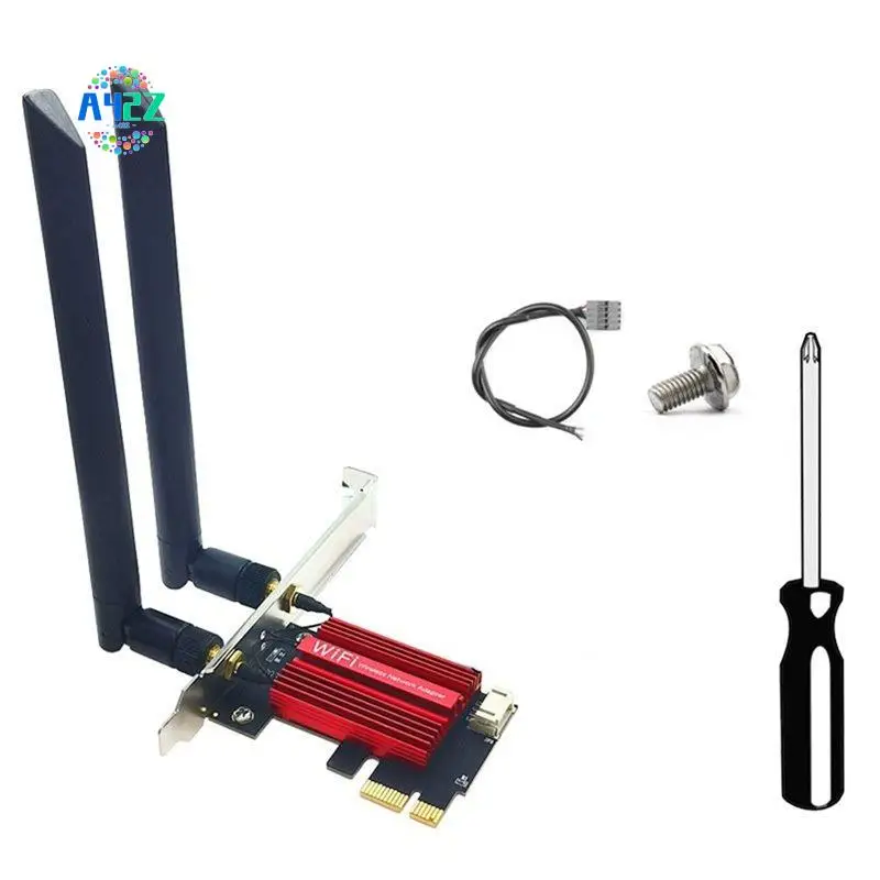 A42Z-AX200 3000Mbps Wifi 6 PCI-E BT5.2 Dual Band 2.4G/5Ghz Gaming Wireless Pcie Card Adapter 802.11AX For Win 10/11 Desktop
A42Z-AX200 3000Mbps Wifi 6 PCI-E BT5.2 Dual Band 2.4G/5Ghz Gaming Wireless Pcie Card Adapter 802.11AX For Win 10/11 Desktop