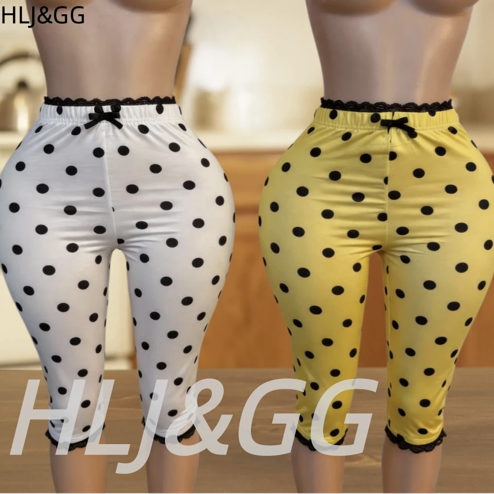 HLJ&GG Y2K Trend Polka Dot Print Skinny Shorts Women High Waisted Stretchy Bottoms Fashion Summer New Pencil Pants Clothing 2026
HLJ&GG Y2K Trend Polka Dot Print Skinny Shorts Women High Waisted Stretchy Bottoms Fashion Summer New Pencil Pants Clothing 2026