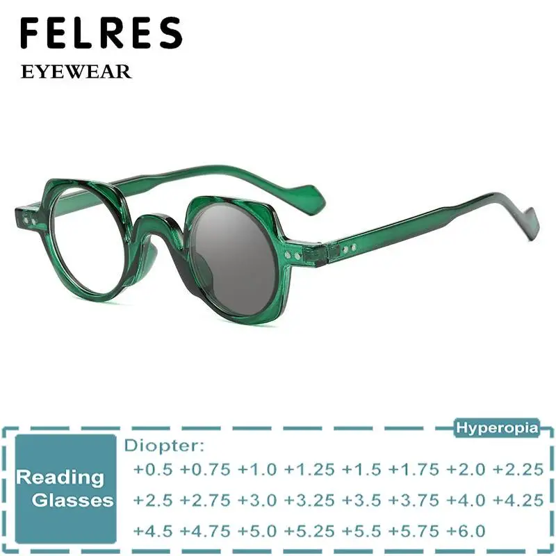 Round Photochromic Finished Reading Glasses Male Female Trend Prescription Optical Glasses Retro Design Outdoor Sunglasses
Round Photochromic Finished Reading Glasses Male Female Trend Prescription Optical Glasses Retro Design Outdoor Sunglasses