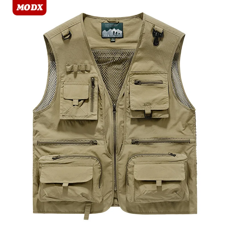 Man Sleeveless Shirt Tank Top Spring Mesh Quick Drying Vest Casual Outdoor Breathable Versatile Tactics Photographer Vest Jacket
Man Sleeveless Shirt Tank Top Spring Mesh Quick Drying Vest Casual Outdoor Breathable Versatile Tactics Photographer Vest Jacket