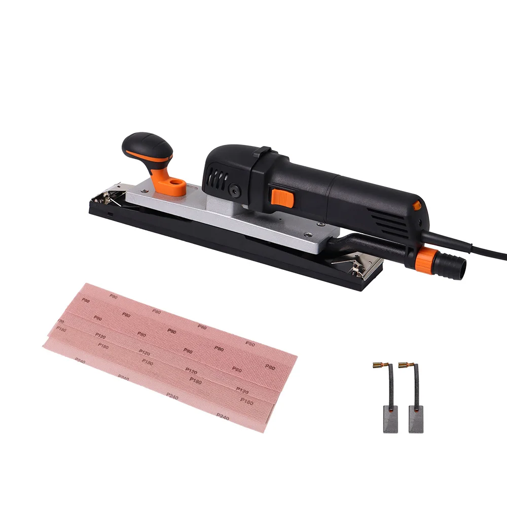 710W Long-Board Central Vacuum Orbital Sander Eccentric 5.0mm with 70x400mm Backing Pad
710W Long-Board Central Vacuum Orbital Sander Eccentric 5.0mm with 70x400mm Backing Pad