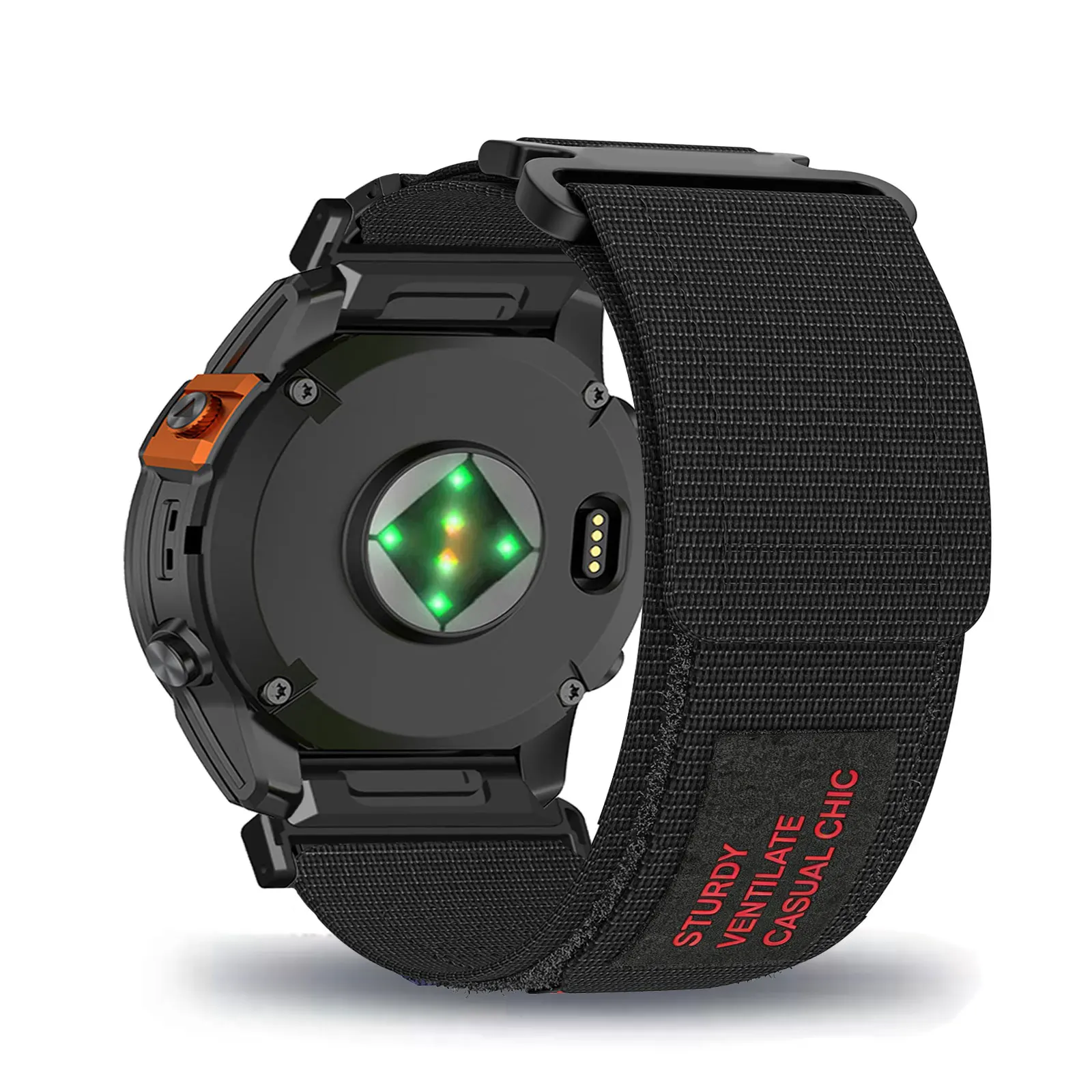 Nylon Velcro Bands for Garmin Fenix 3/3 HR/3 sapphire/5X/5X Plus/6X/6X Pro/6X Sapphire/6X Solar/7X Pro/7X/7X Solar/8 51mm Strap
Nylon Velcro Bands for Garmin Fenix 3/3 HR/3 sapphire/5X/5X Plus/6X/6X Pro/6X Sapphire/6X Solar/7X Pro/7X/7X Solar/8 51mm Strap