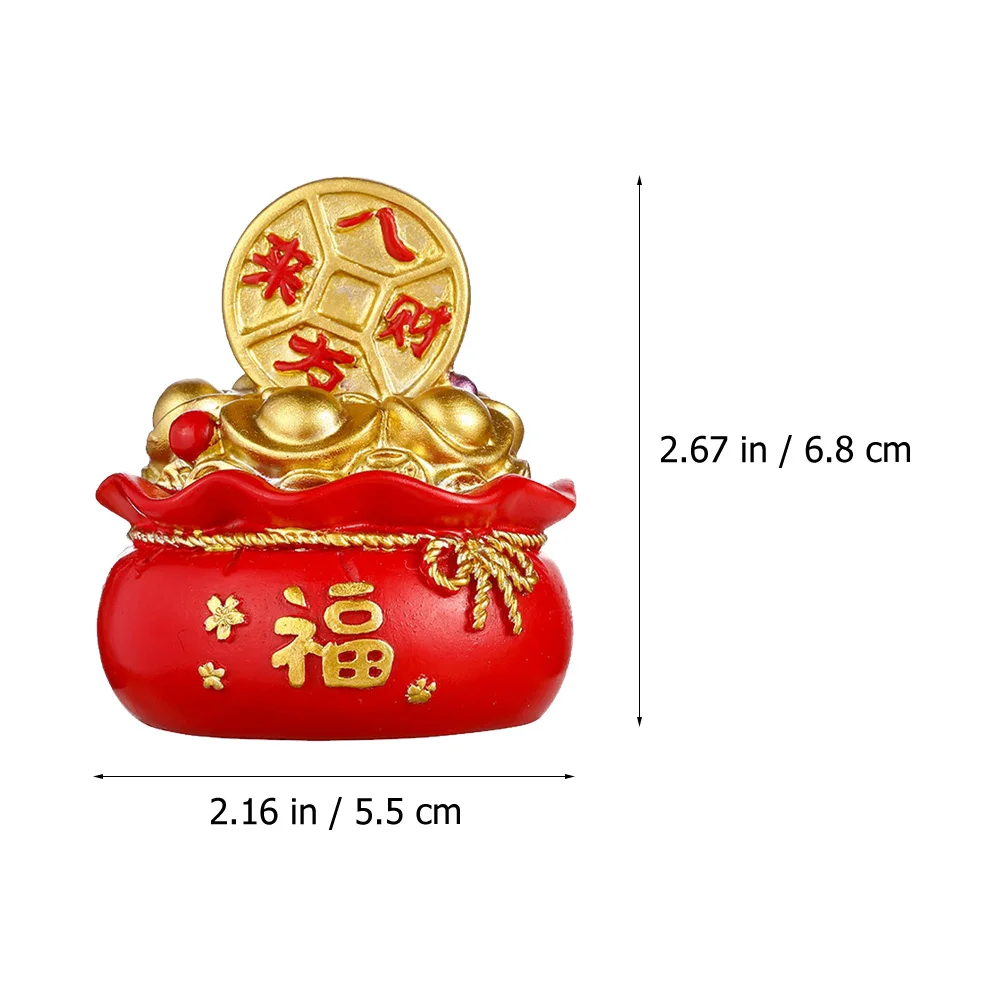2Pcs Resin Money Bag Figurines Cake Decoration New Year Home Desktop Ornament Money Bag Figurine Cake Ornament
2Pcs Resin Money Bag Figurines Cake Decoration New Year Home Desktop Ornament Money Bag Figurine Cake Ornament