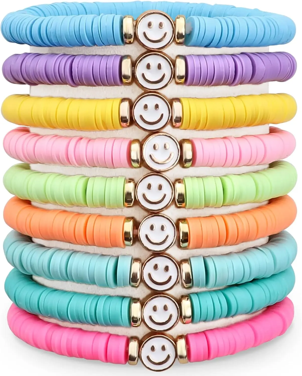 Preppy Bracelets for Teen Girls - Stackable Boho Surfer Friendship Bracelets Set, Adjustable and Durable for Little Girls &
Preppy Bracelets for Teen Girls - Stackable Boho Surfer Friendship Bracelets Set, Adjustable and Durable for Little Girls &